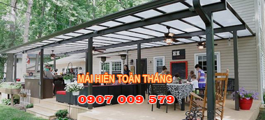Mái che quán cafe quận 7