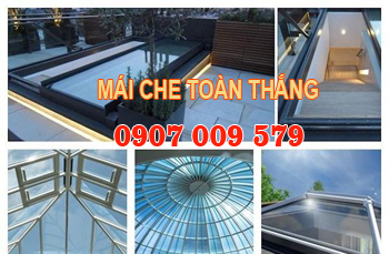 Mái che giếng trời uận Phú Nhuận