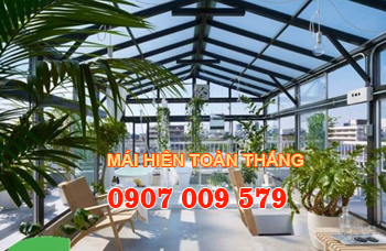 Mái che sân thượng quận 6